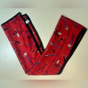 The Girls | ladies, made in Italy, silk scarf.